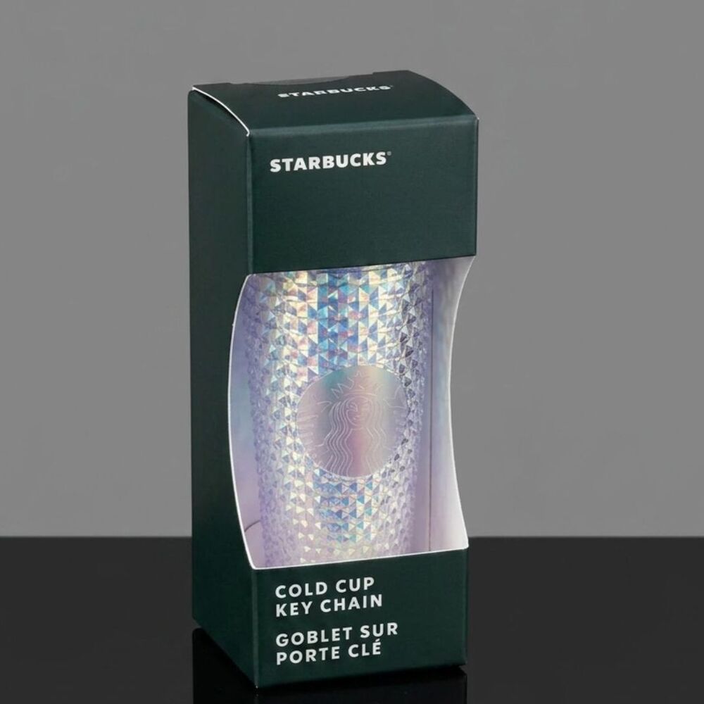 Starbucks 2023 Unicorn Cold Cup Key Chain NWT